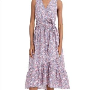 J. Crew Liberty Kayoko Floral Faux Wrap Dress